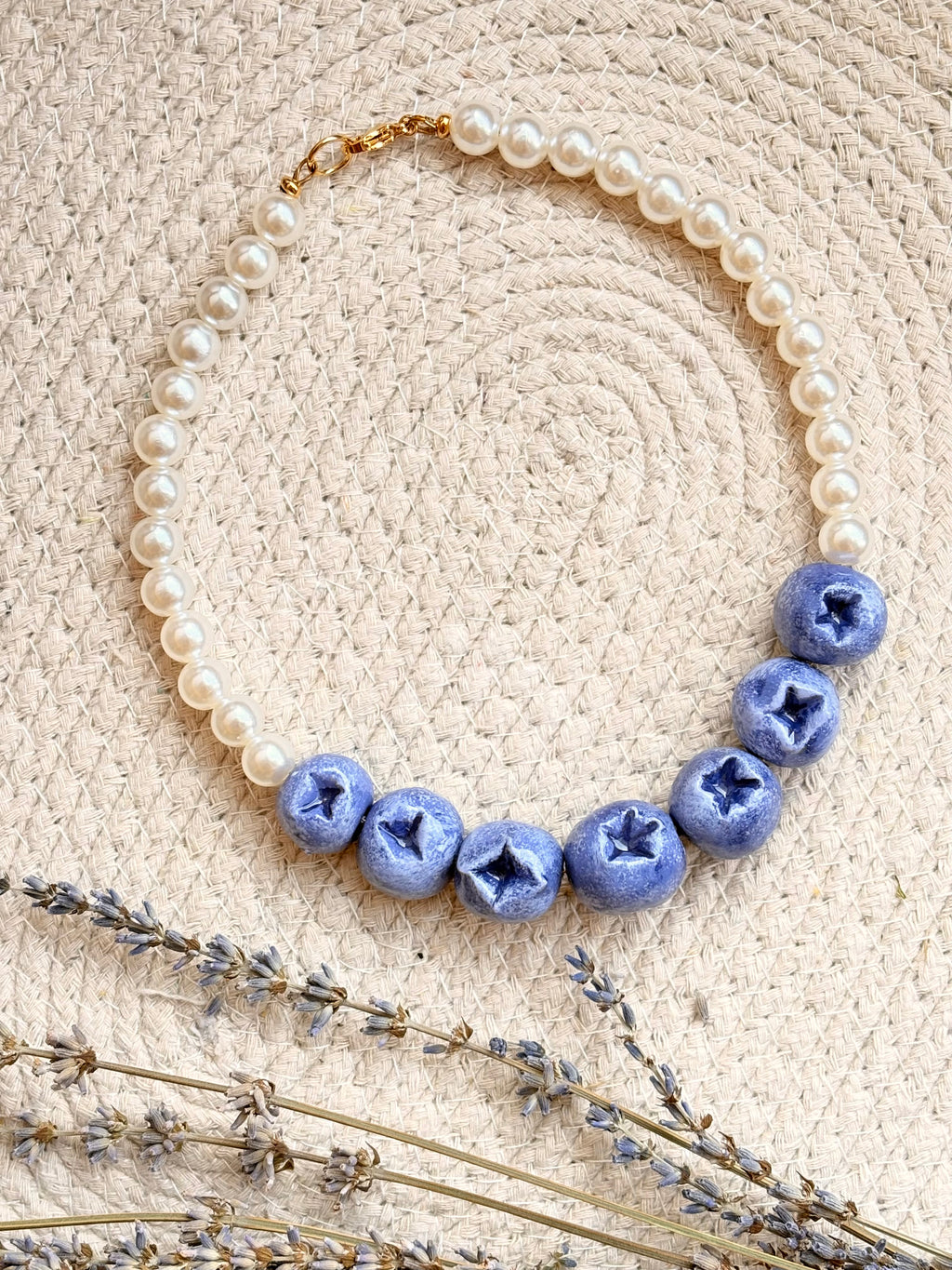 Blueberry necklace